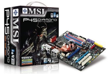 MSI P45 Diamond Motherboard Box