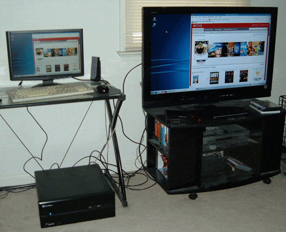 media center setup