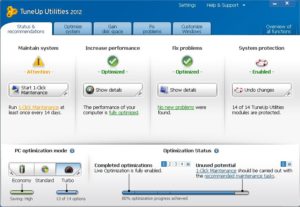 TuneUp Utilities 2012