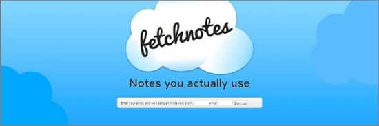 FetchNotes (SMS and Web)