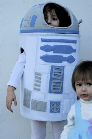 How to make an R2D2 costume