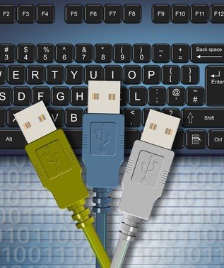 Newer PC keyboards have USBs