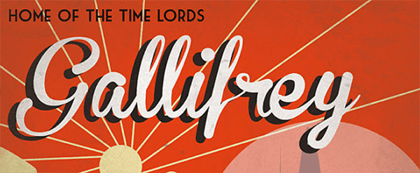 Retro Sci-Fi Gallifrey Travel