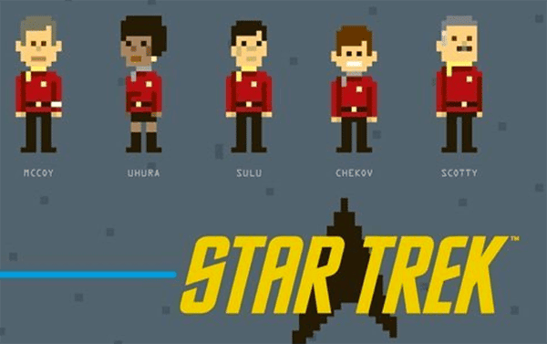 Star Trek- Pixels