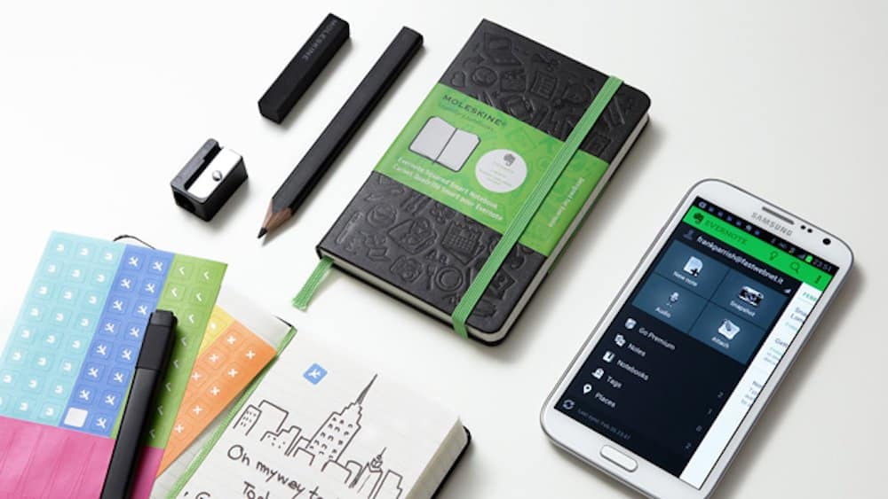 how to use evernote moleskine