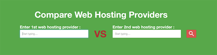 Compare hosting