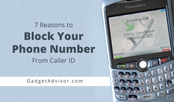 how do you block a phone number from caller id