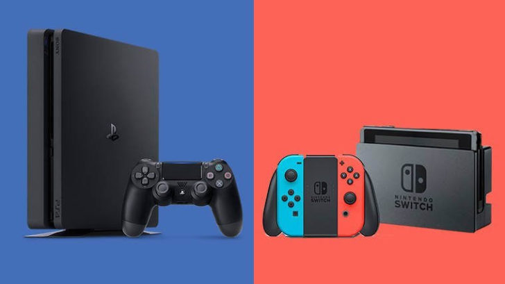 Sony PlayStation 4 versus Nintendo Switch - Update for August 2018 ...