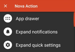 nova launcher app drawer