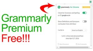 grammarly Premium free trial