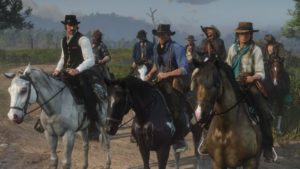 Red Dead Redemption group people