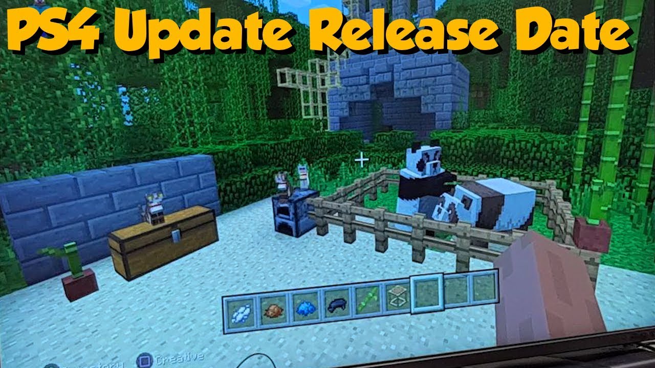 How To Update Minecraft On Ps4