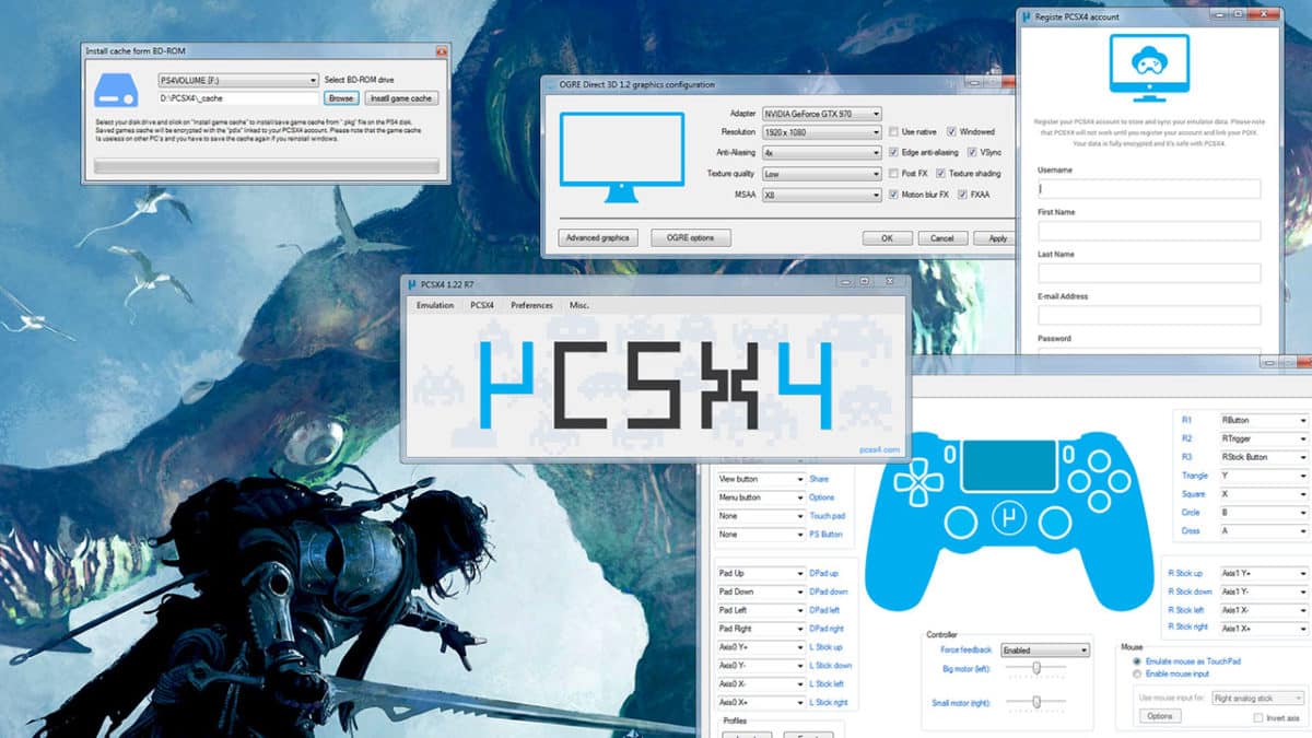 real ps4 emulator for pc