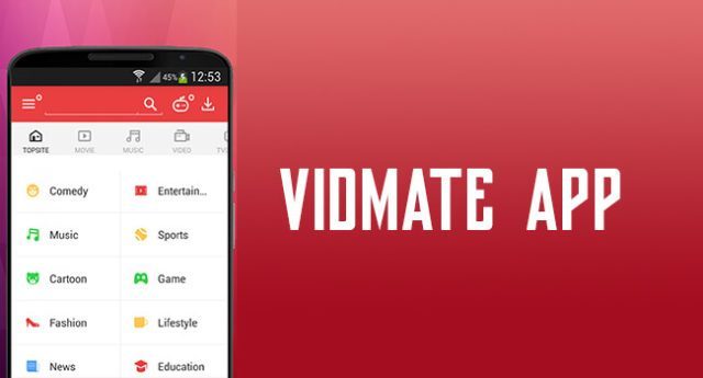 vidmate app phone