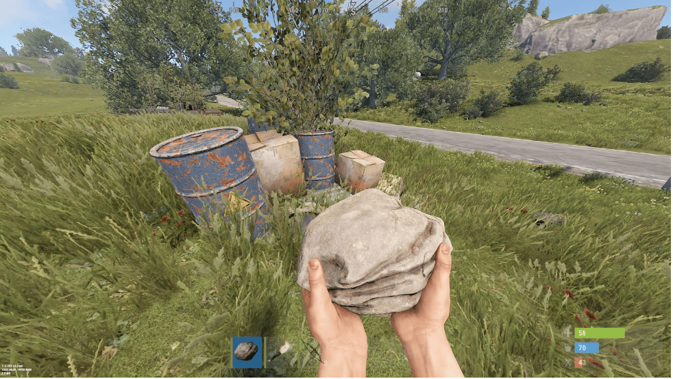 Road farming in Rust