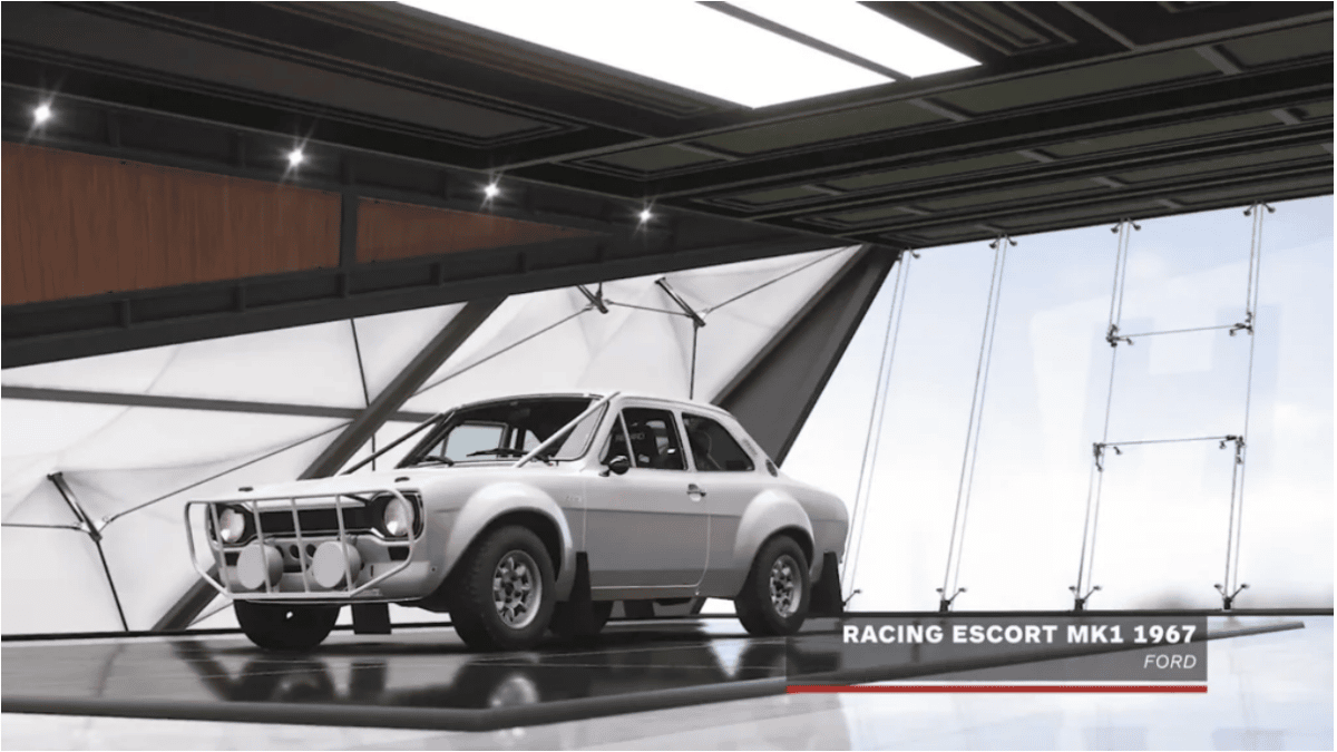 Ford Racing Escort MK1 1967 barn find in Forza 5