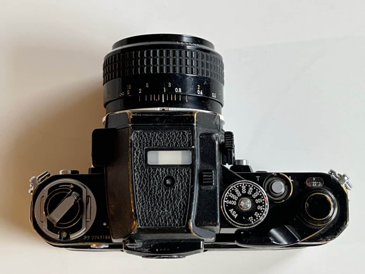 Nikon F2AS top