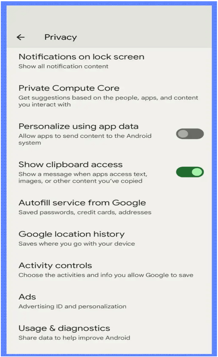 Permission Control