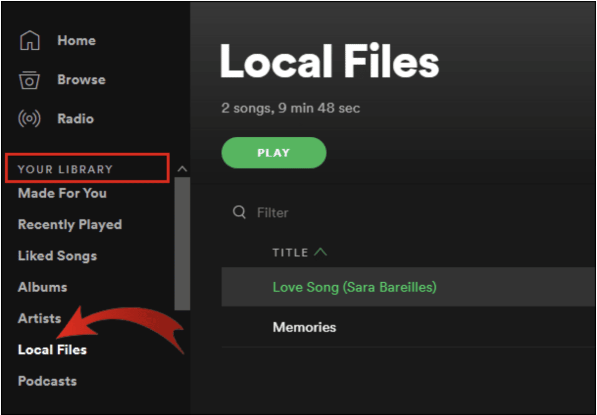 Add Local Files