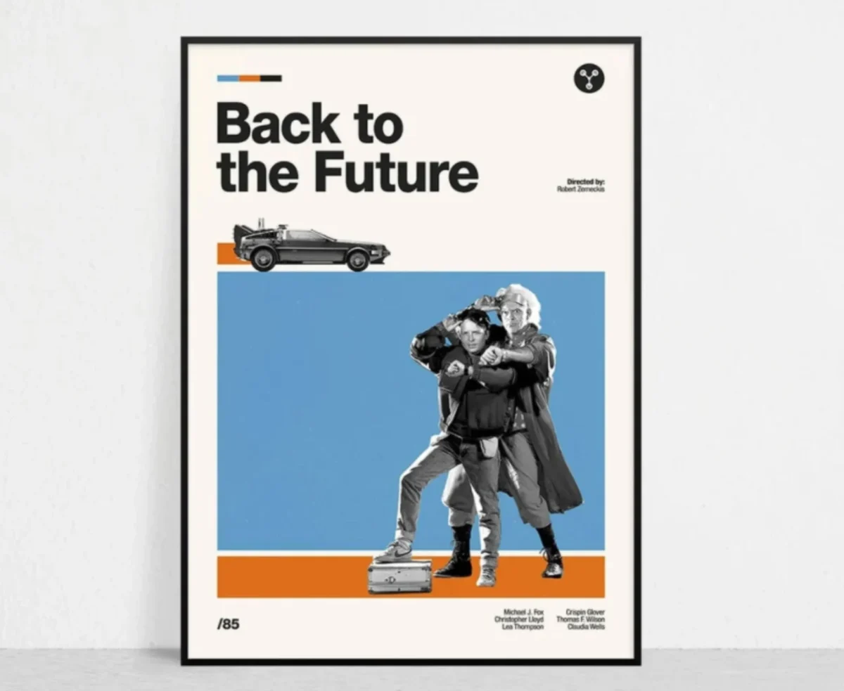 Back to the future poster