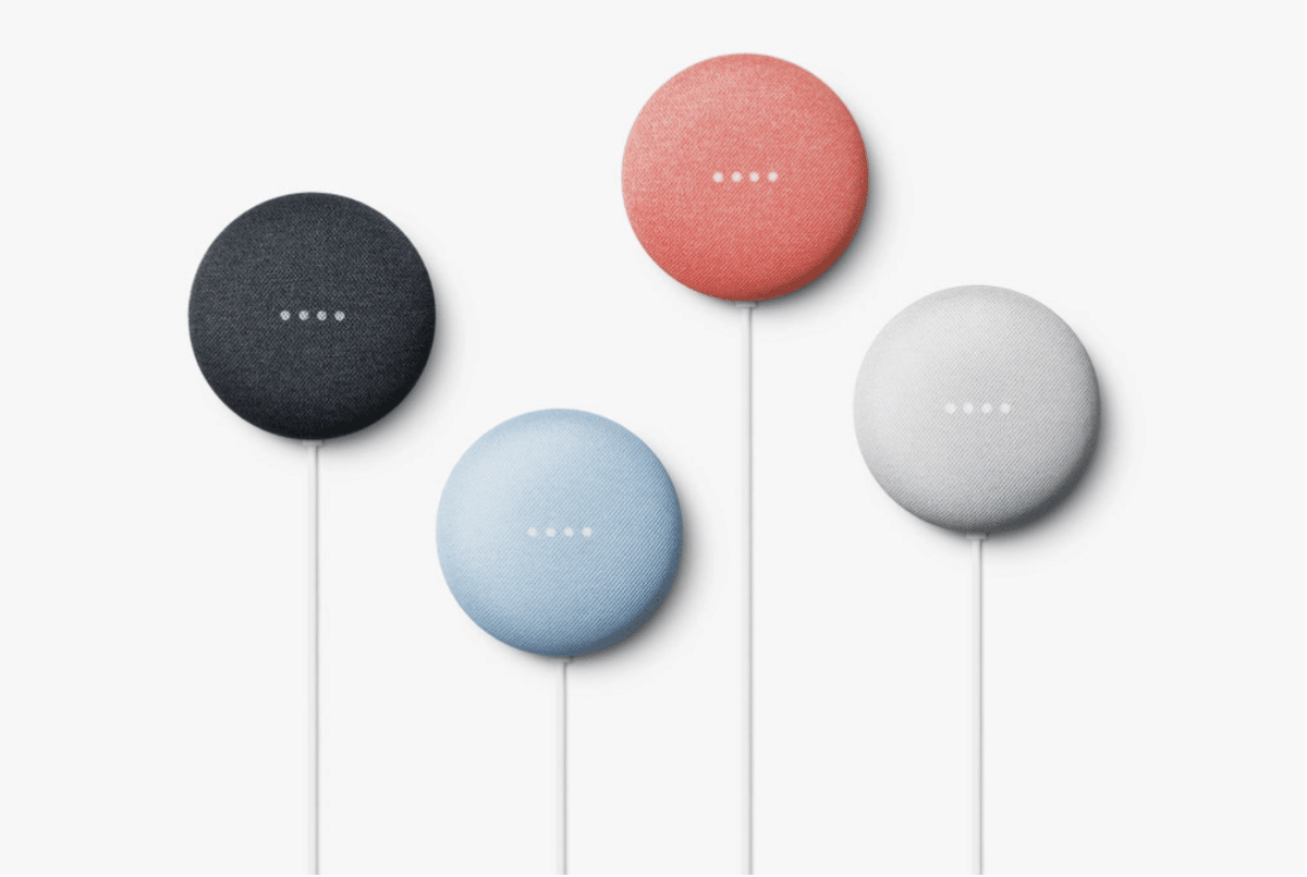 Google Nest Mini speakers