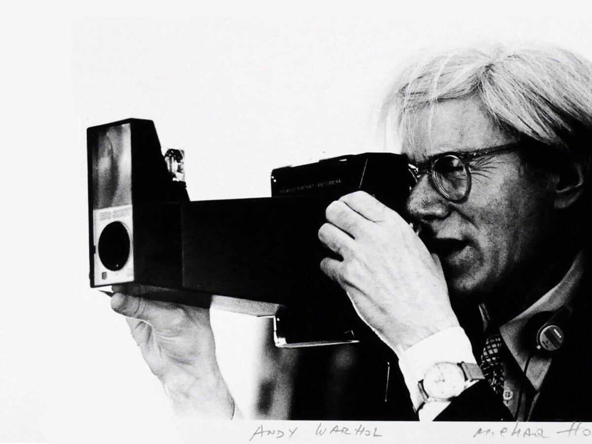 Andy Warhol and Polaroid photography