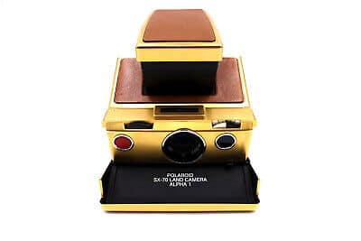 Polaroid SX-70 Alpha 1 gold