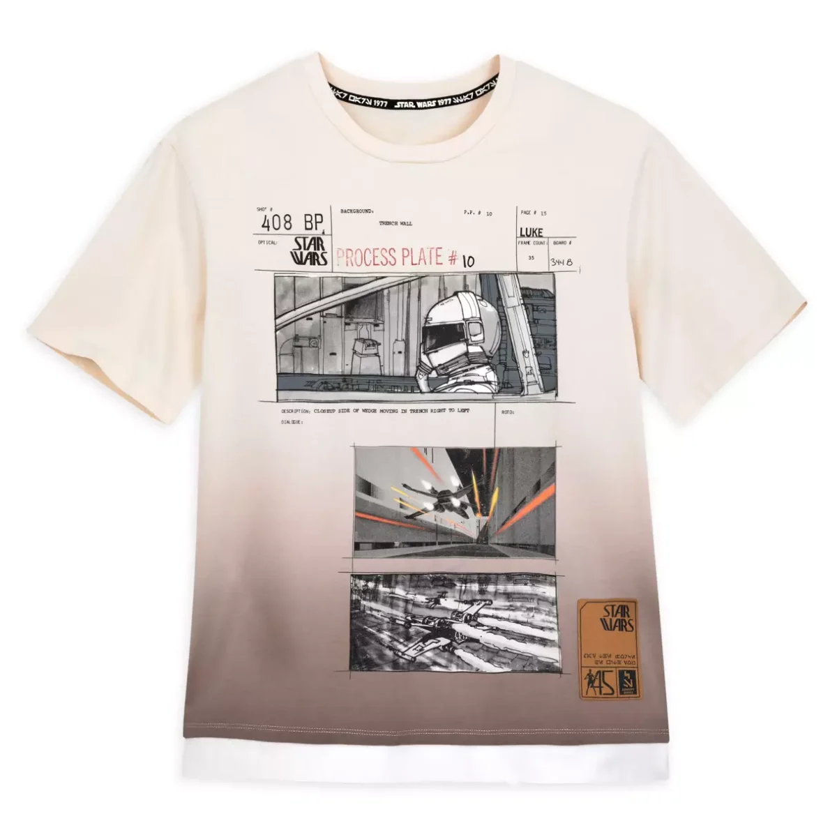 Star Wars Concept Artwork Trench Run T-Shirt 