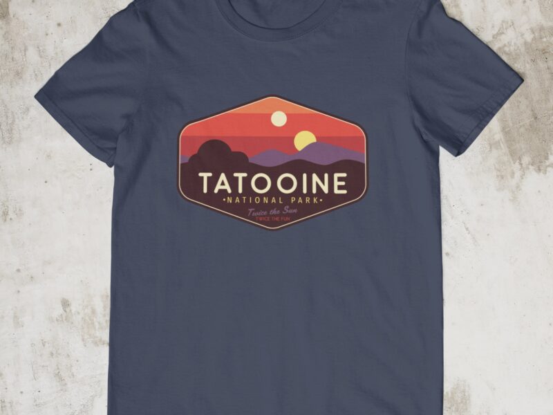 Tatooine National Park t-shirt