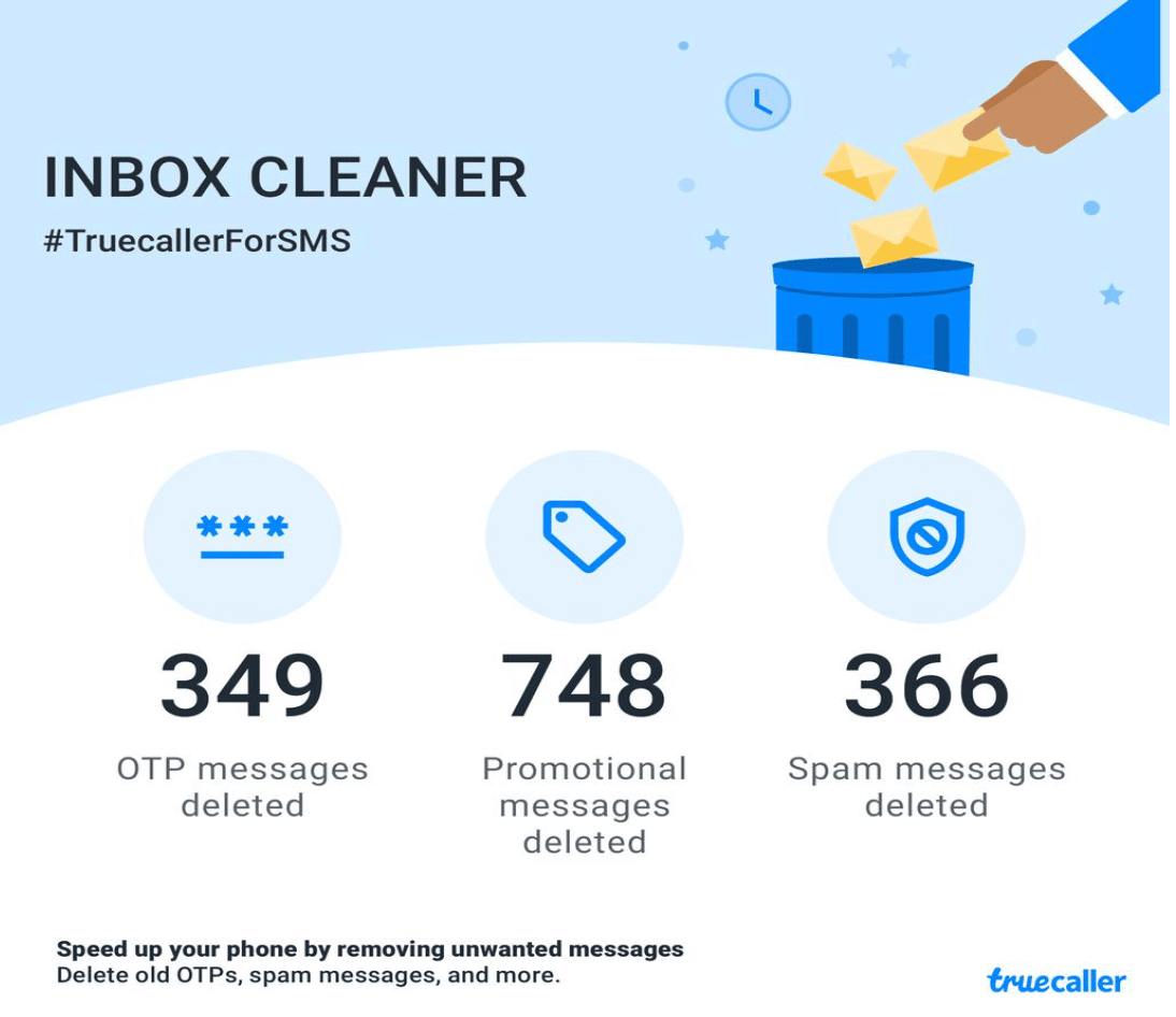 Truecaller Inbox Cleaner