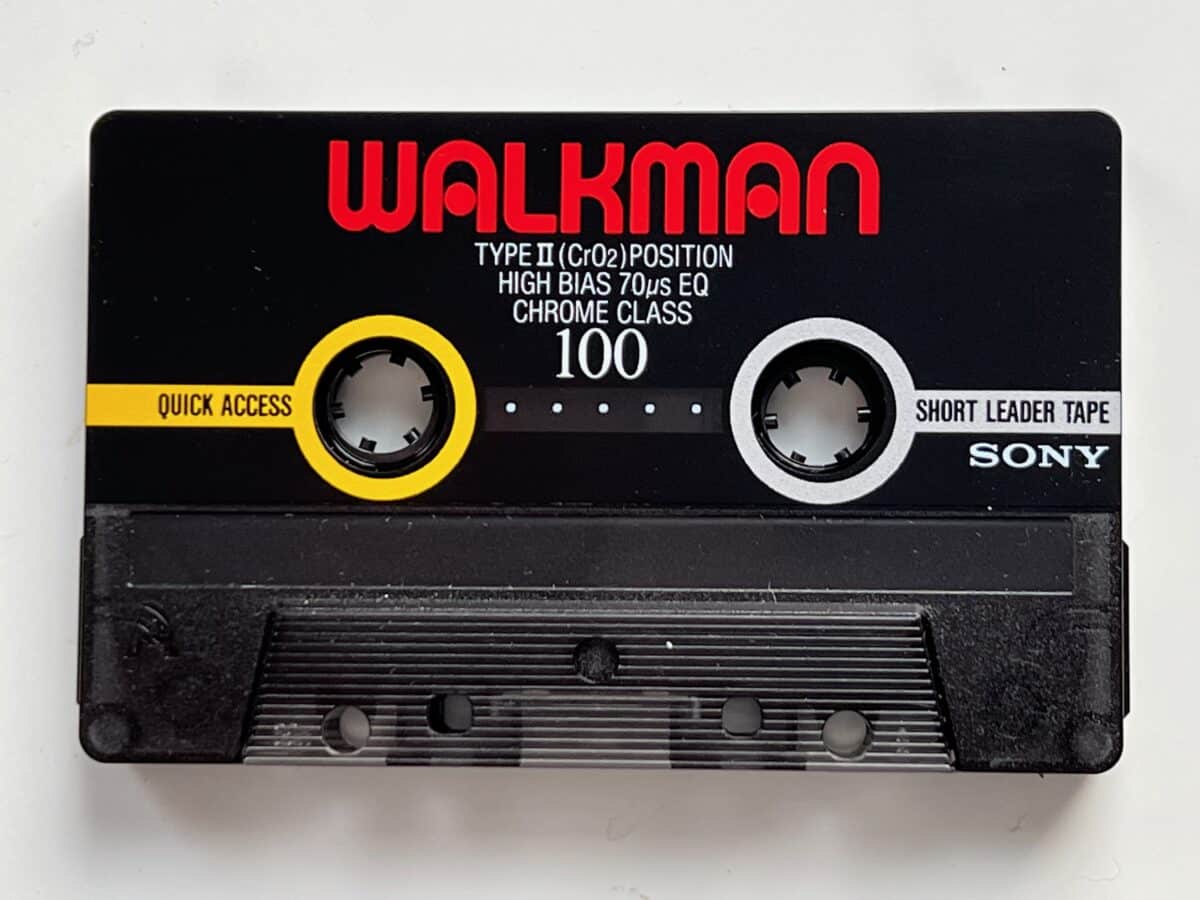 Walkman cassette tape