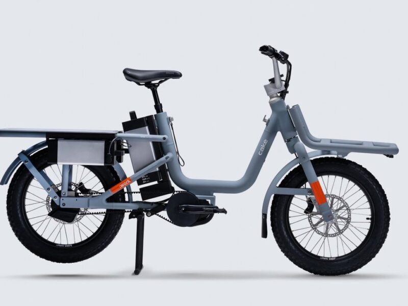 New utility e-bike Åik:work from Cake can go over 200 miles on one charge