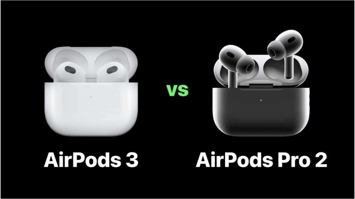 AirPods Pro 2 vs. AirPods 3