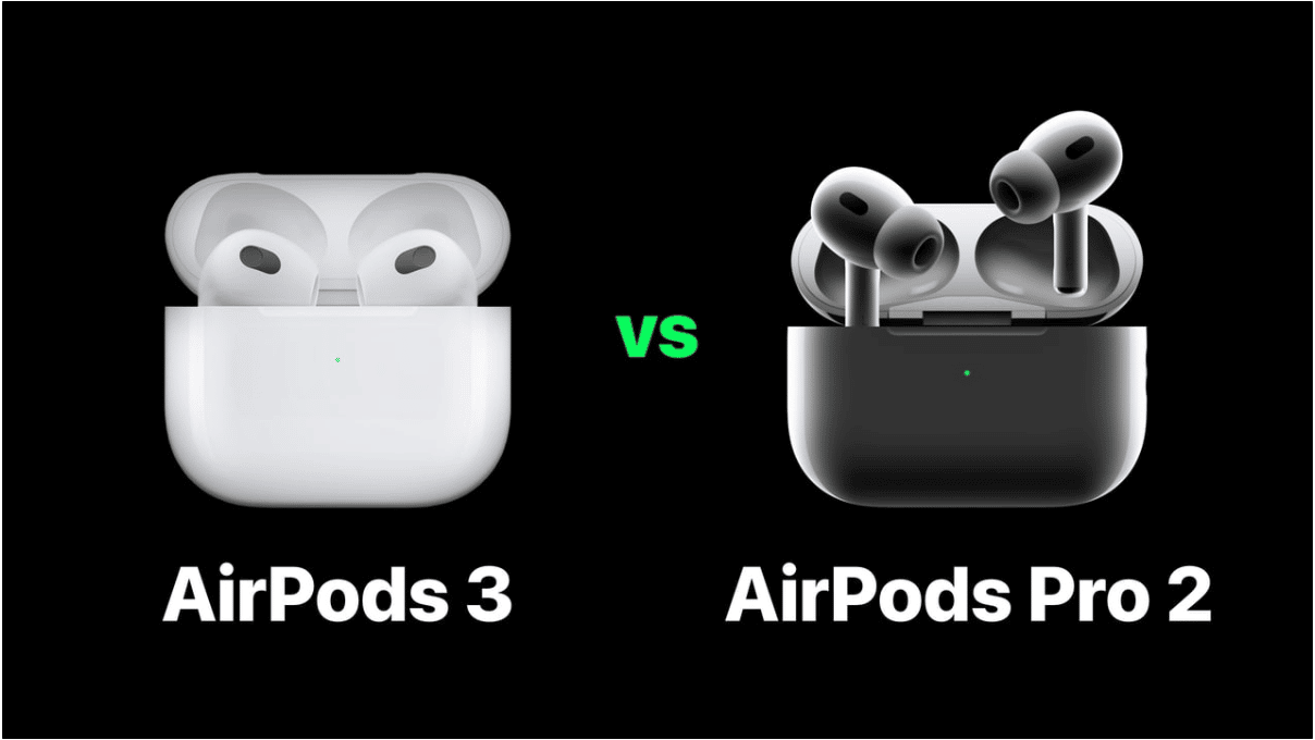 AirPods Pro 2 vs. AirPods 3