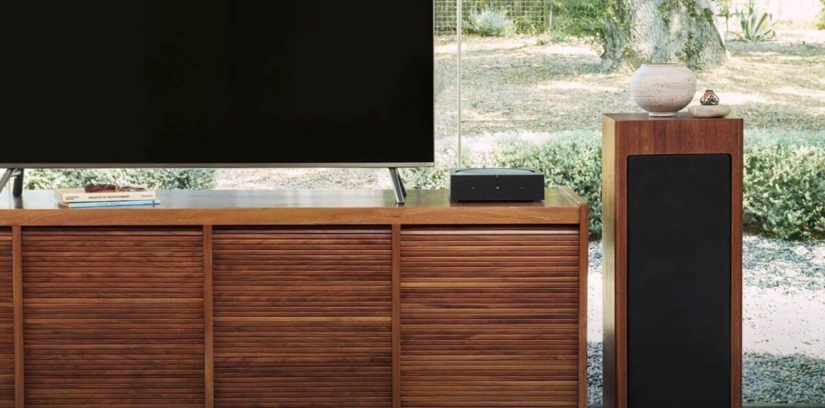 Sonos amp connected to TV