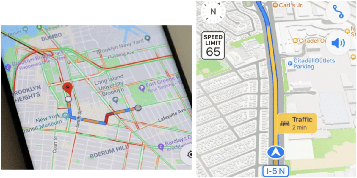Google Maps vs. Apple Maps: Accuracy and Reliability