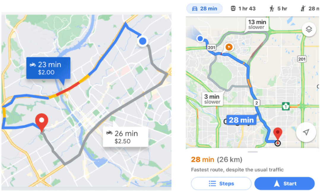 Google Maps vs. Apple Maps: Mobile Integration