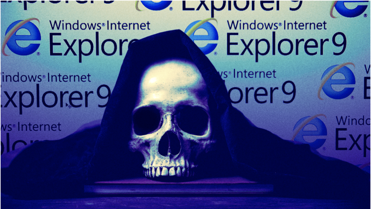 Microsoft buries Internet Explorer