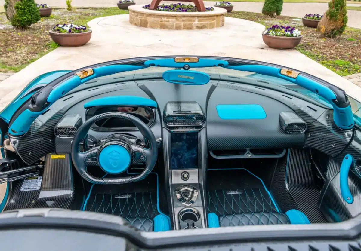 2021 Koenigsegg Regera interior