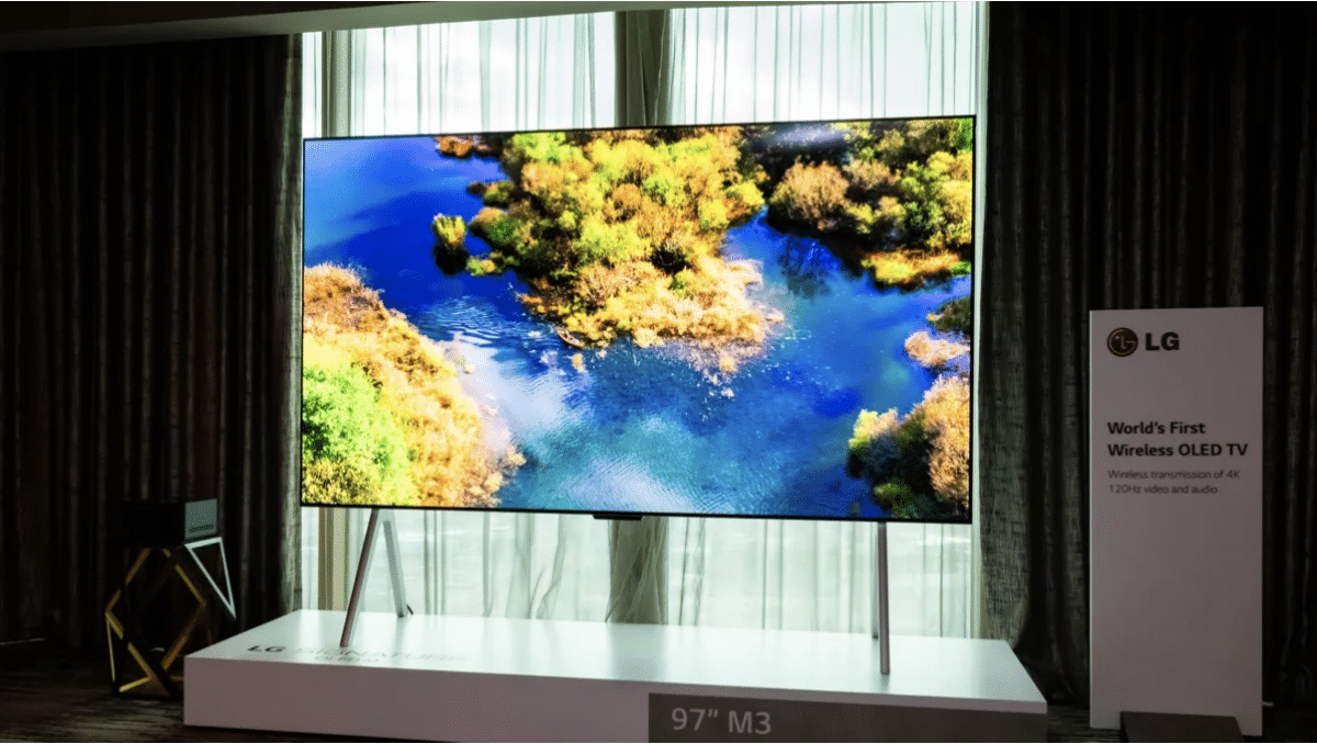 LG launches 'world-first wireless OLED TV' with 97 display