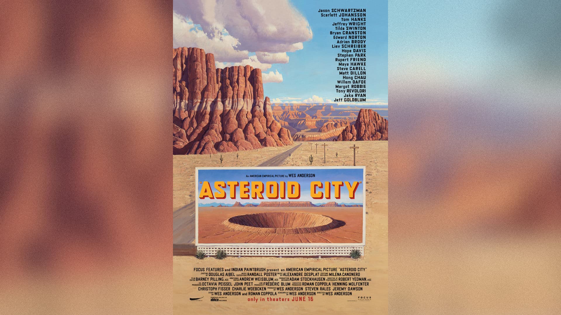 Asteroid City Poster