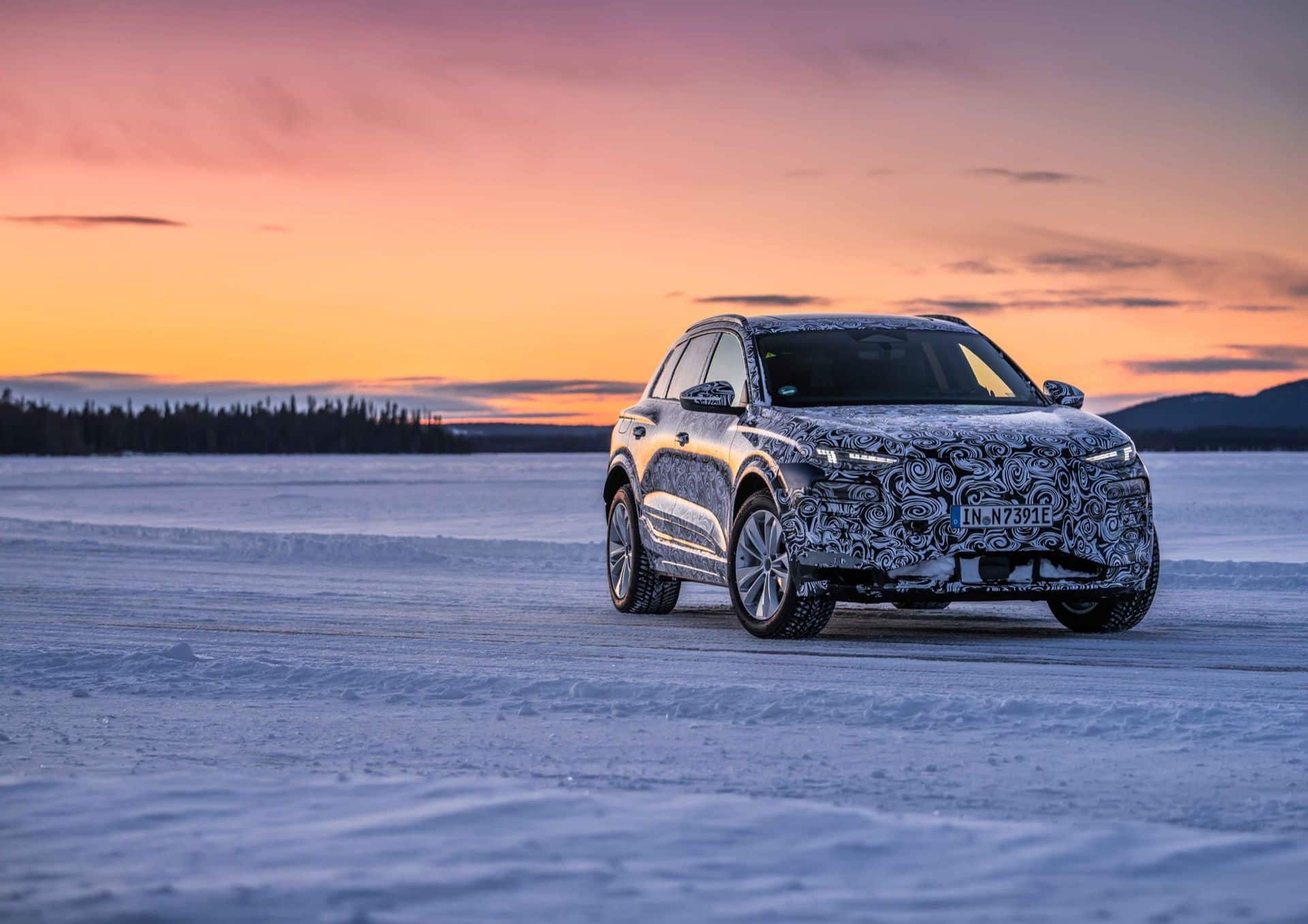 Audi Q6 e-tron prototype