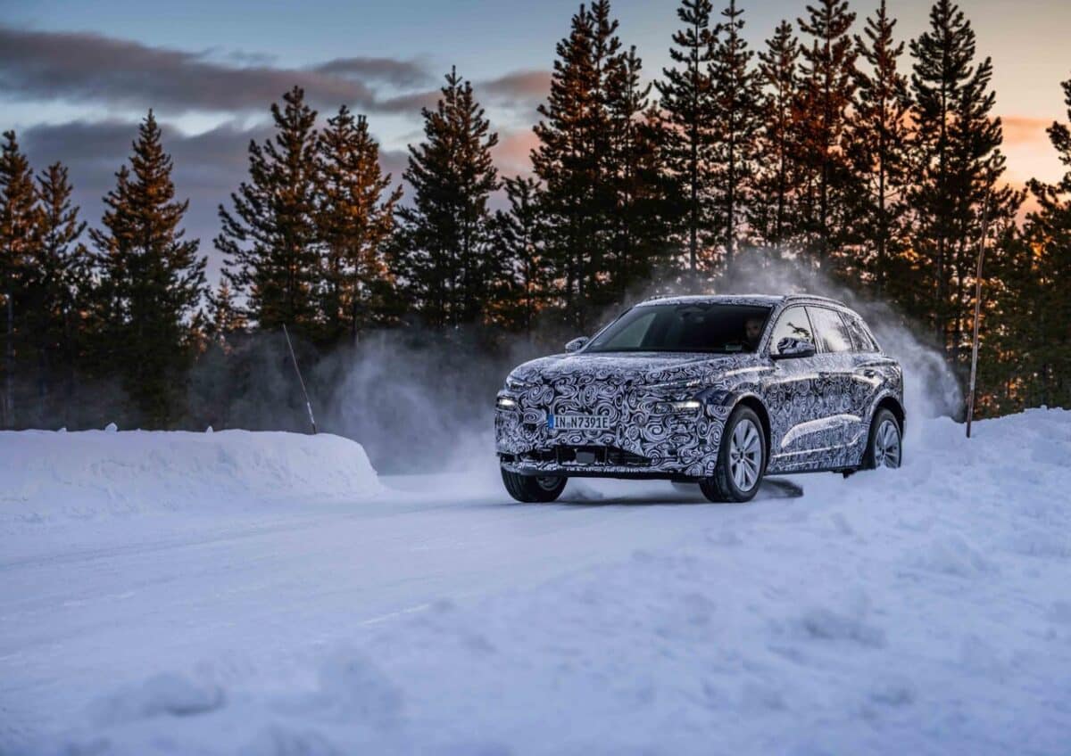 Audi Q6 e-tron prototype