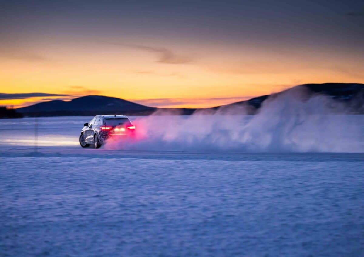 Audi Q6 e-tron prototype