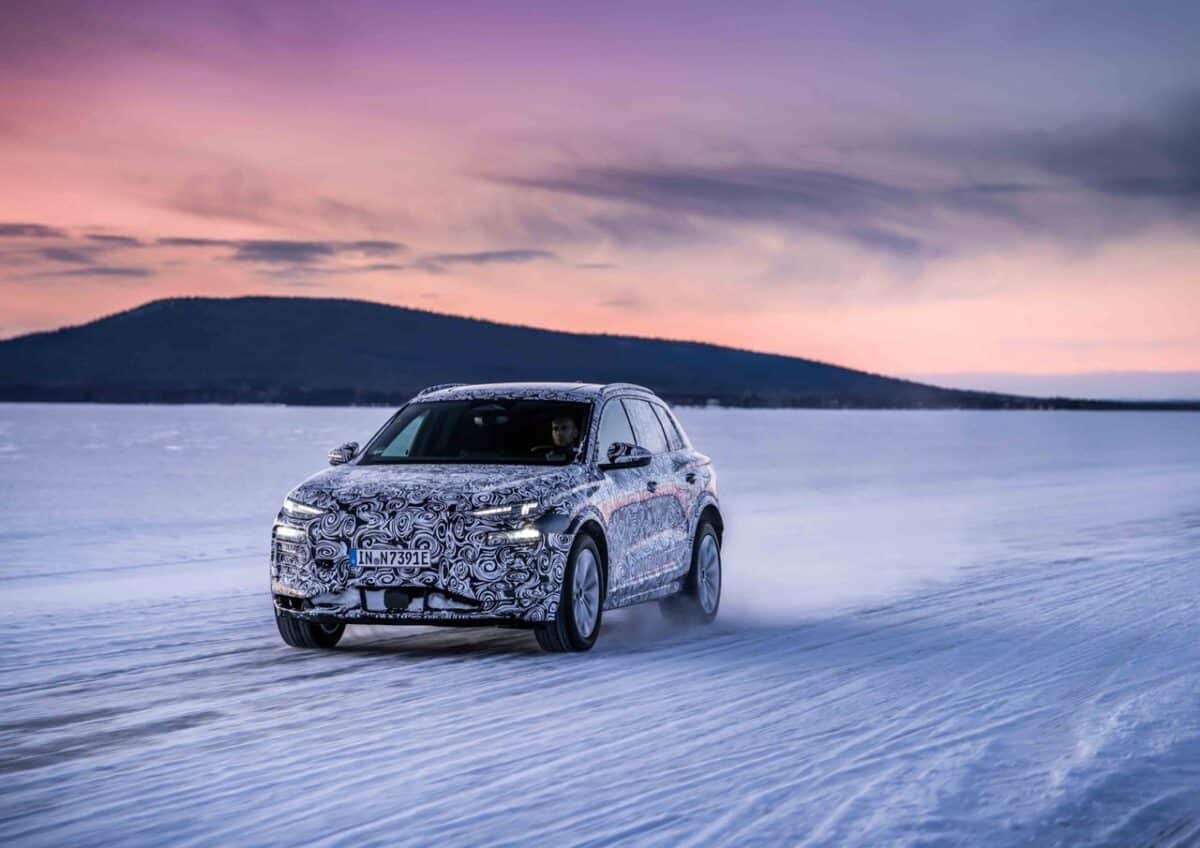 Audi Q6 e-tron prototype