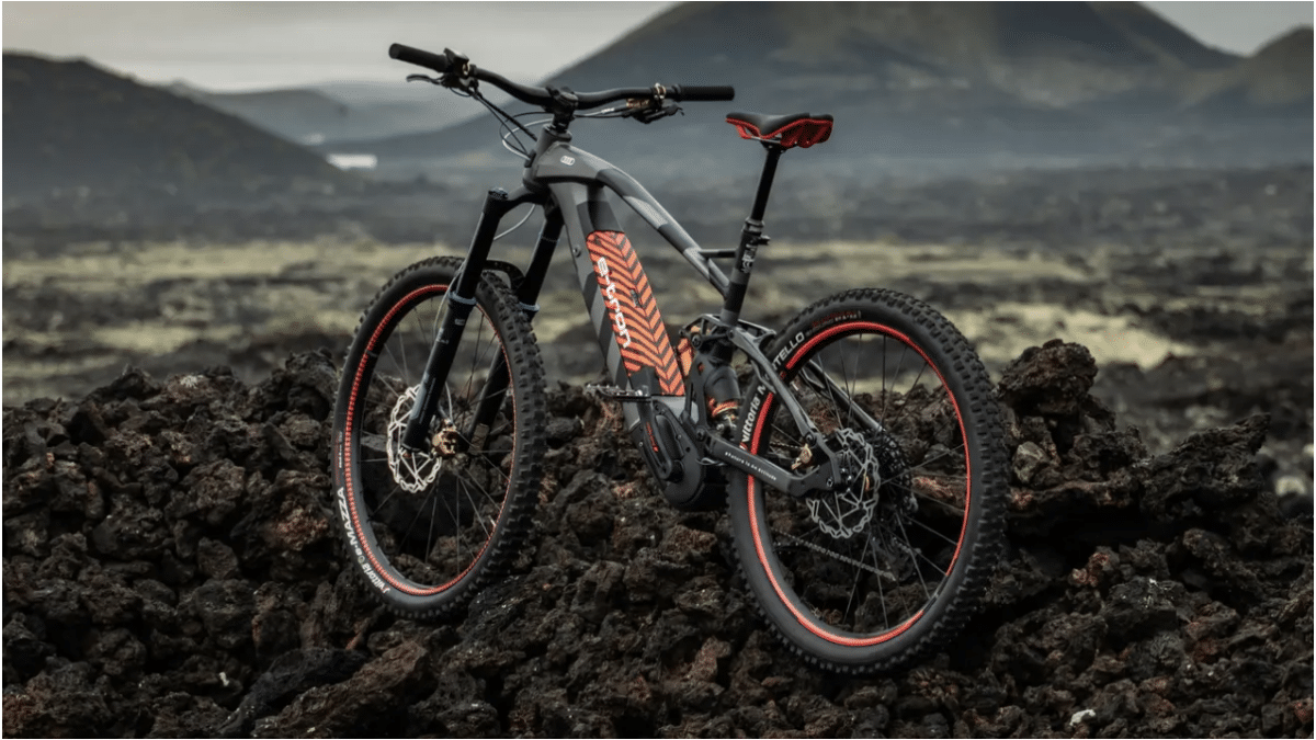 Audi’s new electric mountain bike