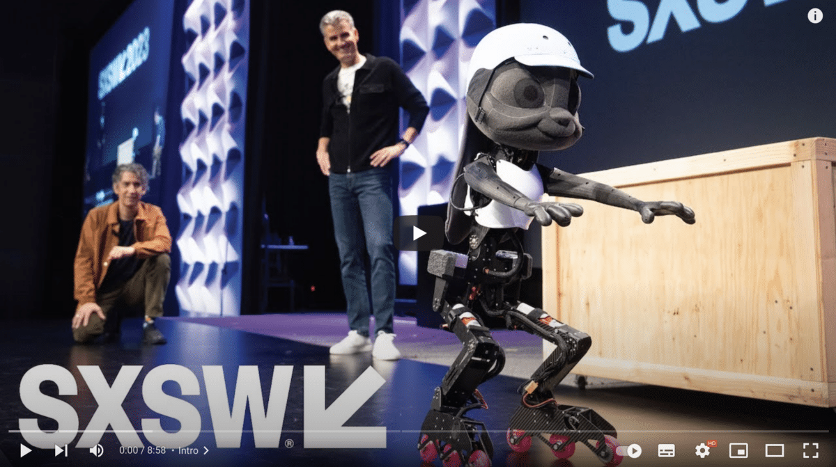 Disney showcases animated robot