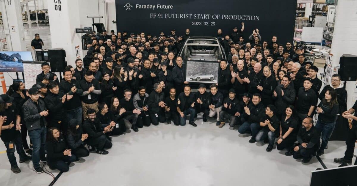 Faraday Future starts production of the FF 91 Futurist