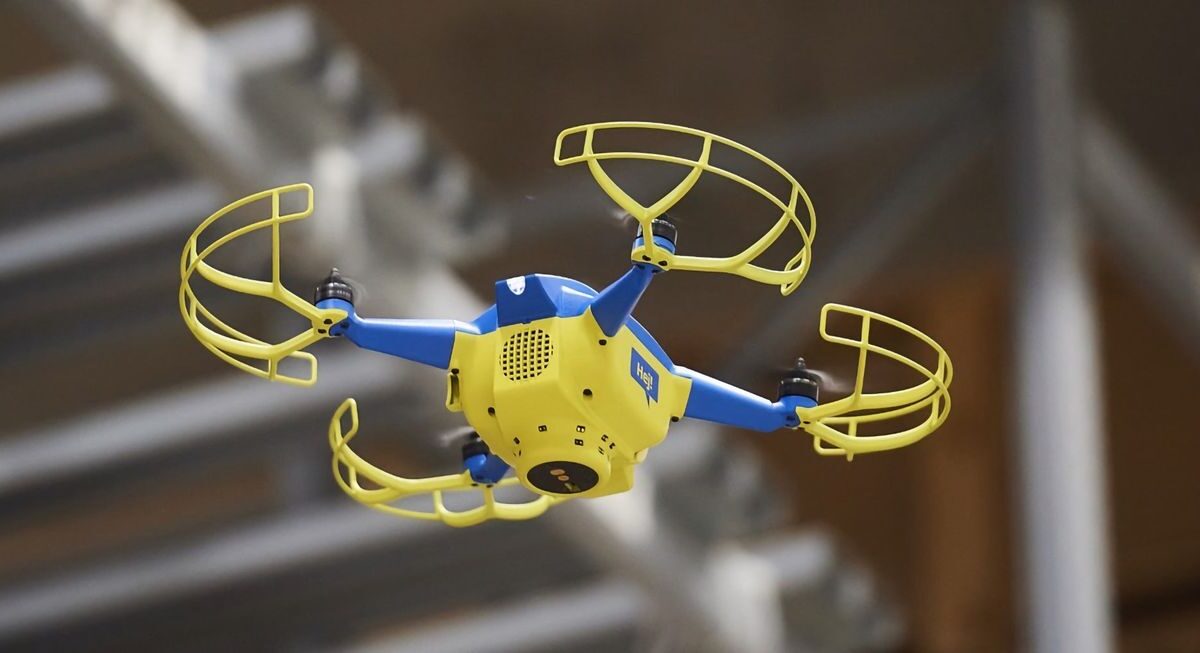 IKEA uses drones