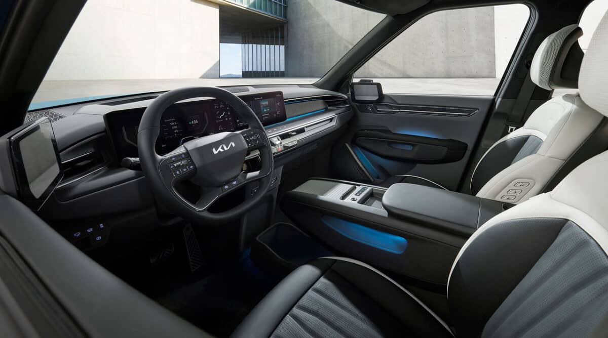 Kia EV9 GT-line interior